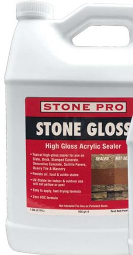Stone Gloss Shiny Acrylic Sealer gal