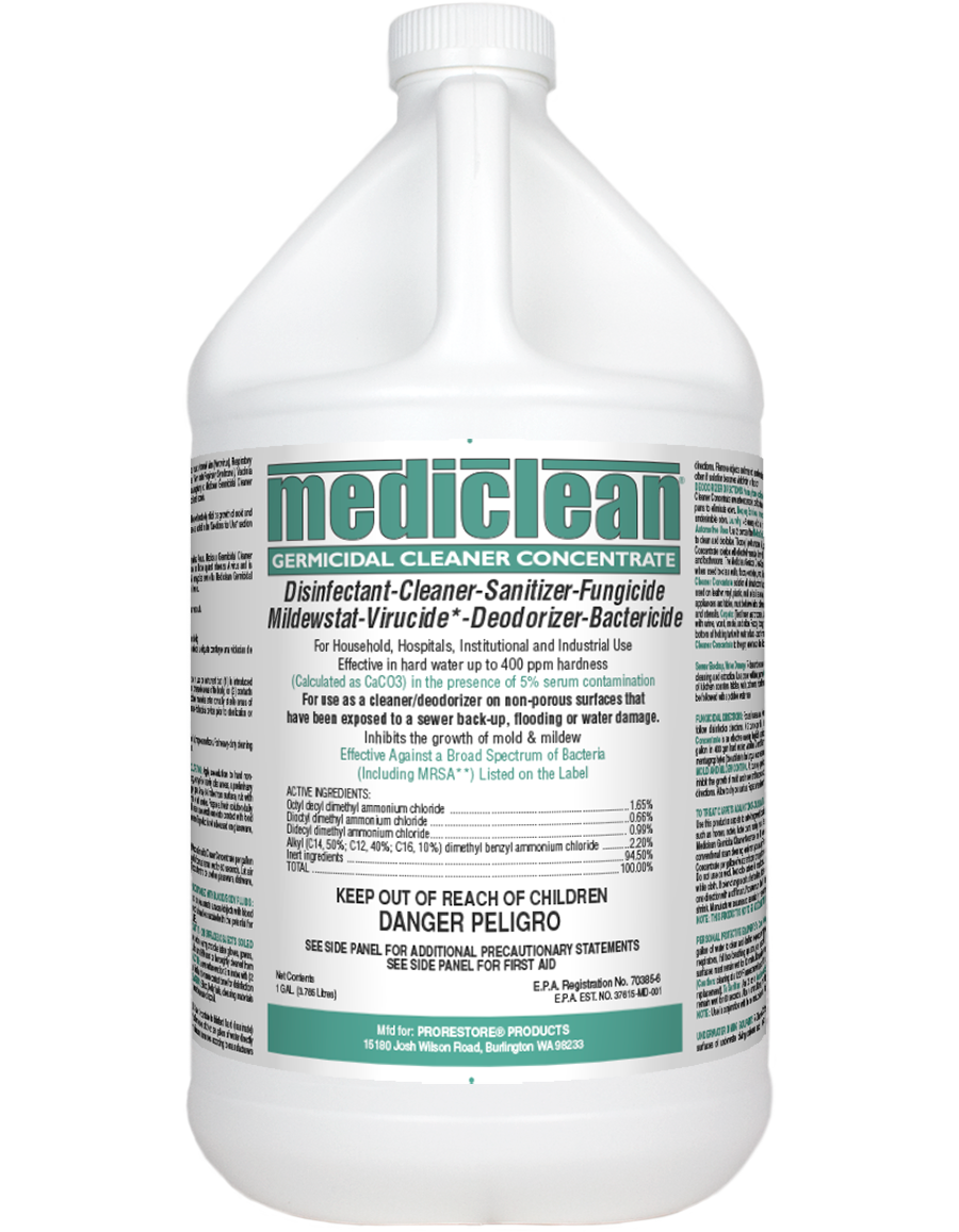 Mediclean Germicidal Cleaner | Concentrate | Microban | alan