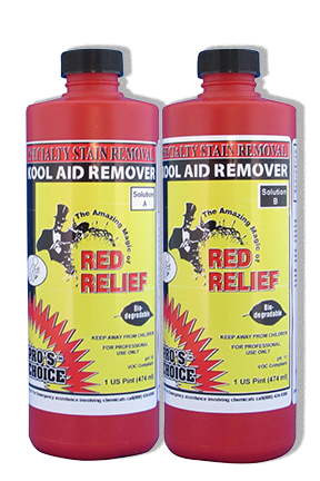 Red Relief Large Refill Set 2 QT Set | Alan Janitorial Distributors Inc.