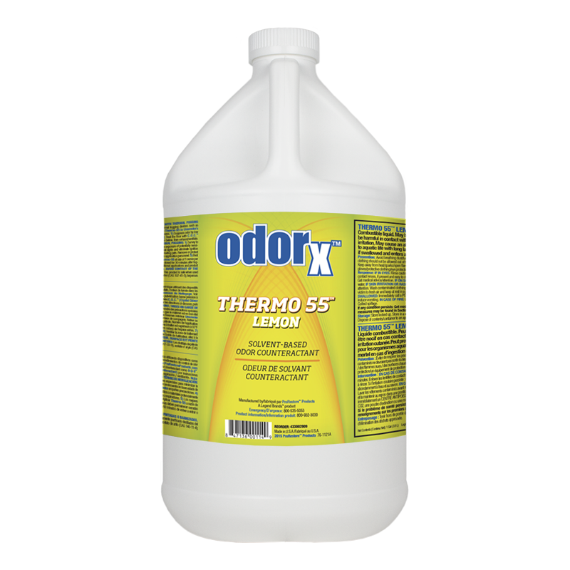 OdorX Lemon Solvent Based Odor Counteractant gallon | sold by Alan Janitorial Distributors, Inc.