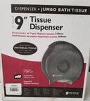 9" Toilet Tissue Dispenser Black In box