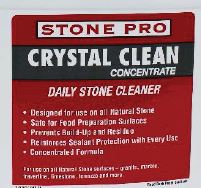 Sstone Pro Crystal Clean Concentrate Gal