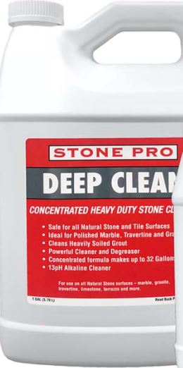 Stone Pro Deep Clean Alkaline Heavy Duty Stone Cleaner