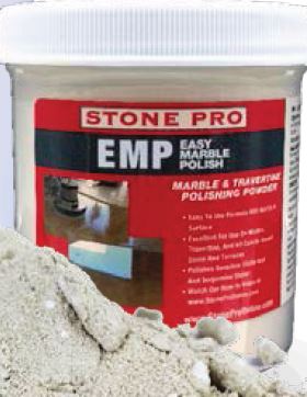 Stone Pro Easy Marble Polish (EMP) - Marble and Terrazzo Polishing Powder - 3 Pound