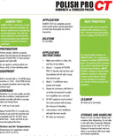 Polish Pro CT Spray Buff Application Instruction