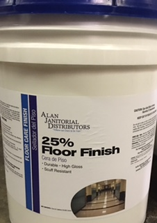 Floor Finish 25% 5 gal | Alan Janitorial Distributors Inc.