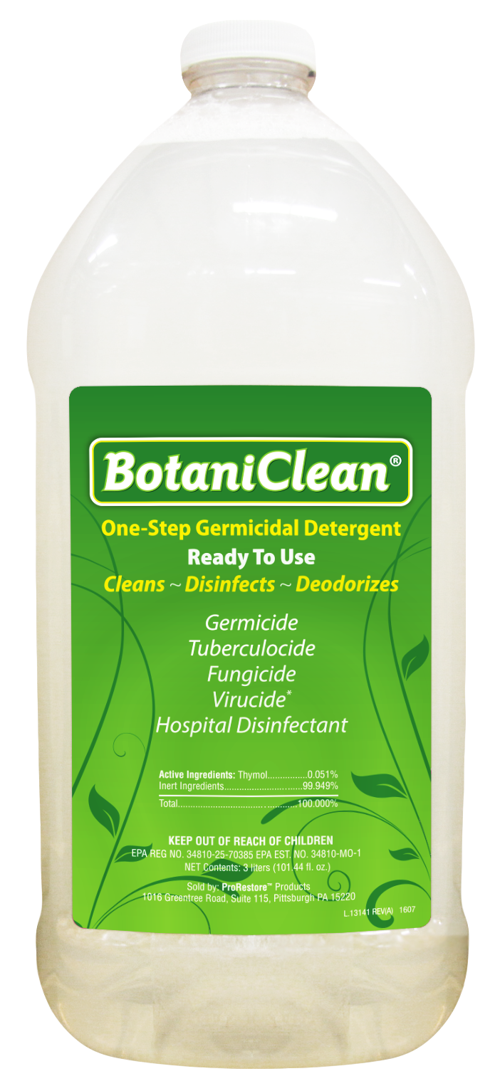 BotaniClean 3 liter A nature-inspired antimicrobial cleaner alan janitorial distributors inc.