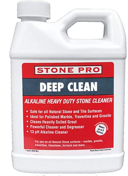 Stone Pro Deep Clean Alkaline Heavy Duty Stone Cleaner
