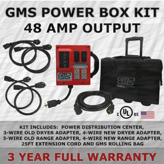 GMS Power Distribution Box Kit in Red G30-R01