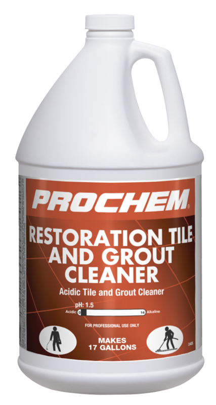 1GAL Restoration Tile & Grout Cleaner Prochem D405-4