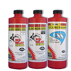 Red Relief for Wool 3 part set | Alan Janitorial Distributors Inc.