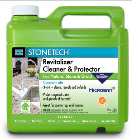 Stonetech Revitalizer Cleaner & Protector for Natural Stone Concentrate Gallon
