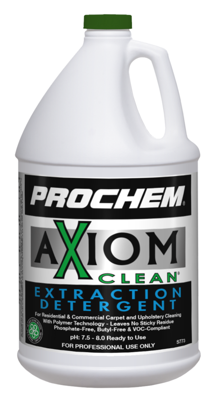 1gal Prochem AXIOM Clean Extraction Detergent S773-4 