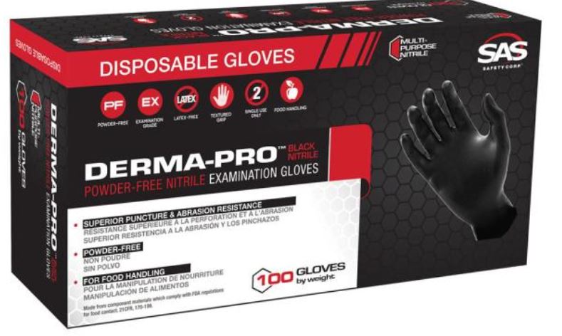 Raven PF Nitrile Gloves Large 100 Count * Alan Janitorial Distributors Inc.