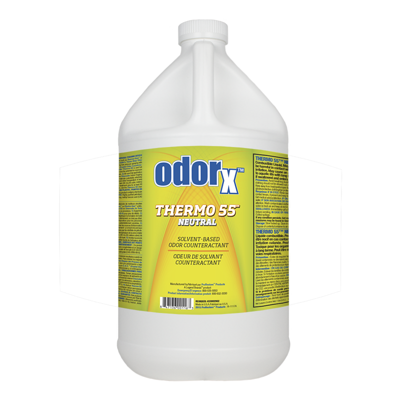 OdorX Thermo 55 Neutral Scent Solvent Based Odor Counteractant gallon| sold by Alan Janitorial Distributors, Inc.