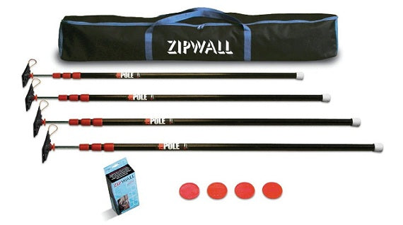 Zipwall 4pk | ZP4 | Alan Janitorial Distributors Inc.